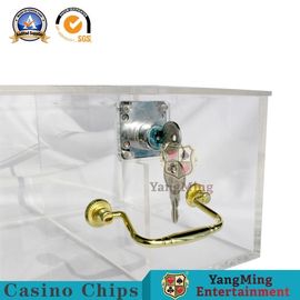 kupować Bezpieczeństwo Kasyno Akcesoria do gier Ruletka Nylon Dwa rzędy Żetony Odrzuć Stół do gry Poker Chips Box produkcja online