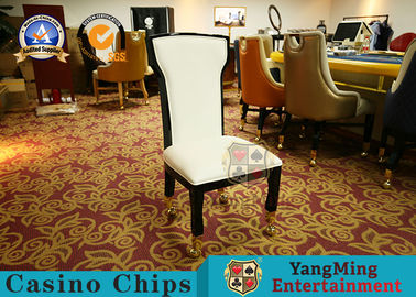 kupować Texas Poker Games Baccarat Tapicerowane skórzane krzesło z niestandardowym logo produkcja online