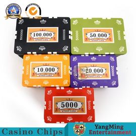 kupować 760 PCS Custom Printed Clay Plastic Poker Chips Zestaw prezentowy w srebrnej aluminiowej obudowie produkcja online