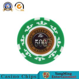 kupować 45mm Kasyno Diamond Poker Chips Zestawy Texas Hold 'Em Poker 13,5 / G Clay Composite z wewnętrznym metalem produkcja online