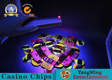 kupować Gold Money Security Lampa UV Checker RFID Poker Chips Fioletowy rdzeń bezpieczeństwa produkcja online