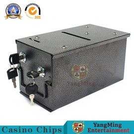 kupować Dostosowane metalowe pudełko na monety do gier rozrywkowych Sklep Hot Metal Bill Tip Money Carrier Poker Table produkcja online