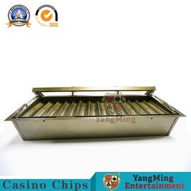 kupować 760 * 210mm Casino Chip Tray 2-warstwowe żetony do gry Float Double Lock Poker etui na chipy produkcja online
