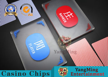 kupować Peeling akrylowy Dragon Tiger Baccarat Markers Gambling Table Games Wygrywa Dealer Button produkcja online