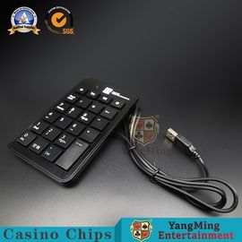kupować Slim Baccarat Gambling Systems Klawiatura numeryczna USB Czarna plastikowa klawiatura przewodowa produkcja online