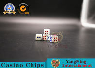 Entertainment Casino Game Accessories KTV Hotel Ring Secret Amine Plastic Poker Games Red And Blue Color Shake Dice