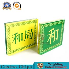 kupować 90g Kasyno Akcesoria do gier Niestandardowy przezroczysty akrylowy przycisk TIE Dealer Club Poker Club produkcja online