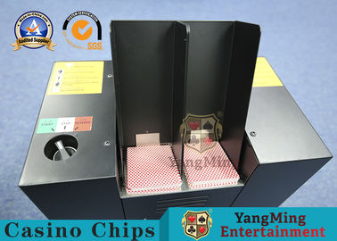 kupować Automatyczne czarne karty do gry w kasynie w kolorze czarnym Shredder Poker Cards Zrzucone licencje produkcja online