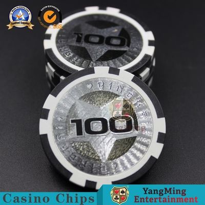 kupować Stół do gry w pokera Texas Hold'Em Laser Sticker Chips 11,5g Clay Core Poker Star produkcja online