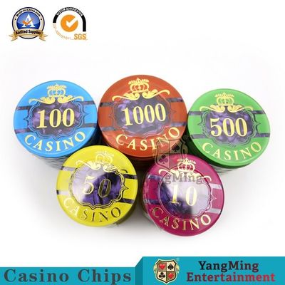 kupować 760 szt.Amerykański zestaw plastikowych chipów z gliny ABS Texas Hold 'Em Gra Specjalna żelazna waluta przeciw fałszerstwu produkcja online