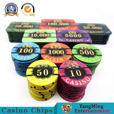kupować 760 Chip Set Texas Black Jack Brązujący chip Dwuwarstwowy akrylowy, zapobiegający podrabianiu chipów Wsparcie personalizacji produkcja online