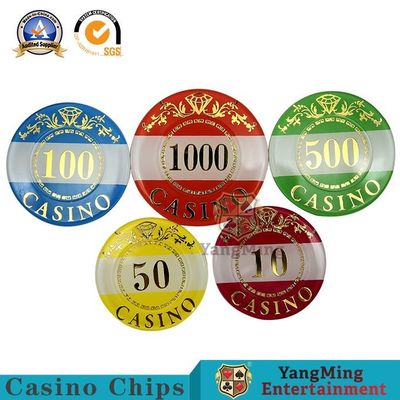 kupować 760 sztuk zestaw chipów akrylowych Texas Black Jack chip brązujący waluta przeciw podrabianiu plastikowy chip wsparcie punktowe dostosowanie produkcja online