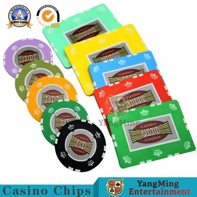 kupować Gambling Club Casino Poker Chip Set Plastikowy metalowy rdzeń z gliny ABS produkcja online