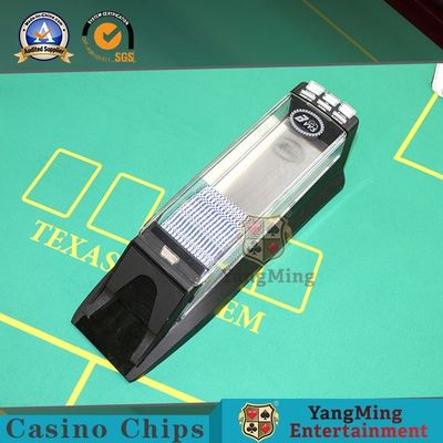 kupować All Black Laser Barcode 8 Deck Poker Elektroniczny Dealer Do Standardowych Międzynarodowych Turniejów produkcja online