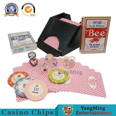 kupować Czarny plastikowy Texas Hold'em 1 Deck Card Dealer Niu Niu Taiwan Table Game produkcja online