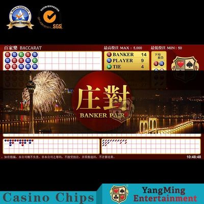 kupować Entertainment Table Baccarat Gambling Systems Unikalny interfejs oprogramowania produkcja online