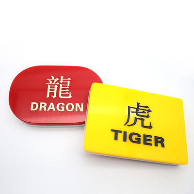 kupować Wysokoprzezroczysty plastik akrylowy Indywidualny sprzedawca płytek pozycjonujących Baccarat Dragon Tiger Bez prowizji produkcja online