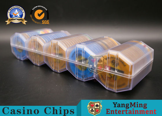 kupować Poker Club Custom Diamond Frosted Chip Case 100 sztuk 45mm kombinowanego uchwytu na chip z pokrywką produkcja online