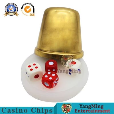 kupować SS Casino Akcesoria do gier Kubek do gry w kości z tytanu, złota i miedzi produkcja online