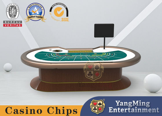 kupować Baccarat Dragon Tiger Poker Chip Table z elektronicznym systemem rozliczeń produkcja online