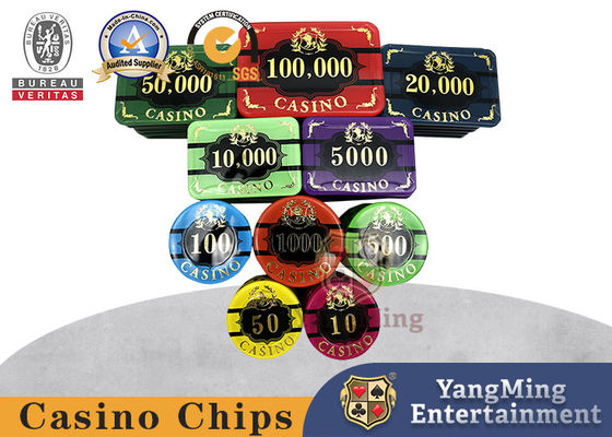 kupować 45mm Texas Game Jackpot Akrylowy spersonalizowany zestaw żetonów do pokera w kasynie produkcja online
