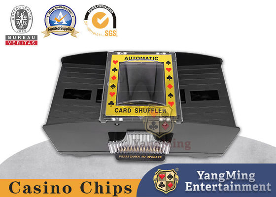 kupować Entertainment Club 2 zestawy baterii pokerowych Jednorazowy inteligentny dozownik kart do tasowania z baterią 5AA produkcja online