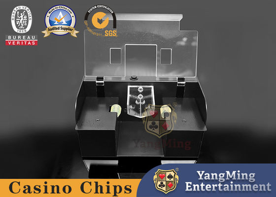 kupować Dostosowany zasilacz Metal 2 Deck Card Shuffler do kasyna pokerowego produkcja online