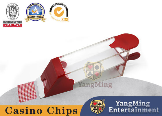 kupować 8 Deck Baccarat Blackjack Card Shuffle Shoe Zagęszczony akryl produkcja online