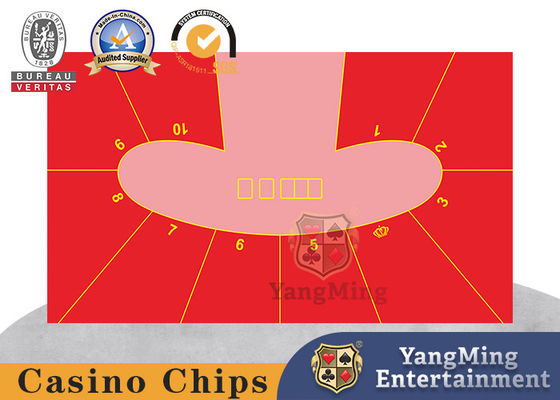 kupować CMYK 10-osobowa gra w karty Texas Holdem Obrus ​​z filcu w pokera produkcja online