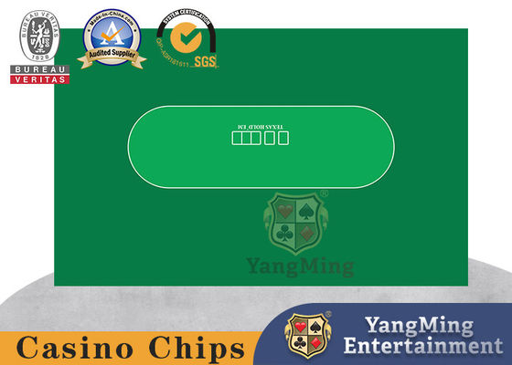 kupować Owalny druk bez słów Niestandardowy obrus kasynowy Texas Holdem Poker Felt produkcja online