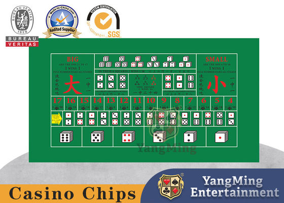 kupować Macau Sic Bo Ręczny układ stołu w kasynie, niestandardowa tkanina do pokera produkcja online