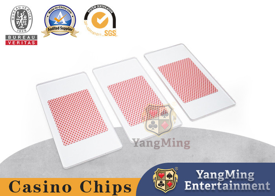 kupować Texas Black Jack Club Dostosowana akrylowa półprzezroczysta matowa tablica do gry w karty do gry produkcja online