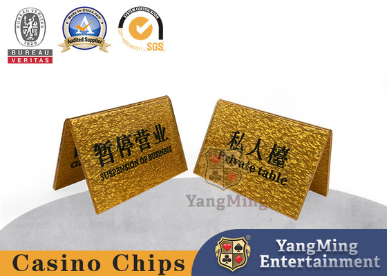 kupować Zaprojektuj niestandardową akrylową przezroczystą tablicę rejestracyjną dla VIP Room Entertainment Poker Table Table produkcja online