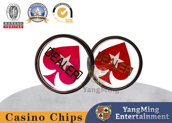 kupować Dwustronny niestandardowy przycisk krupiera Texas Hold'em produkcja online