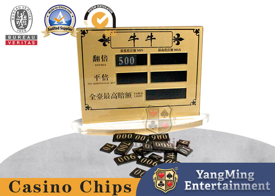 kupować Casino Bull Poker Table Limited Czerwona kartka Akrylowy plastikowy ekran drukowany można dostosować produkcja online