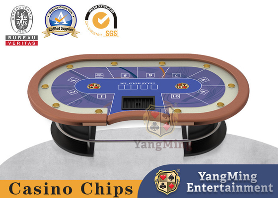 kupować Texas Hold'Em Clubhouse Niestandardowy stół do pokera w kasynie dla 10 graczy produkcja online