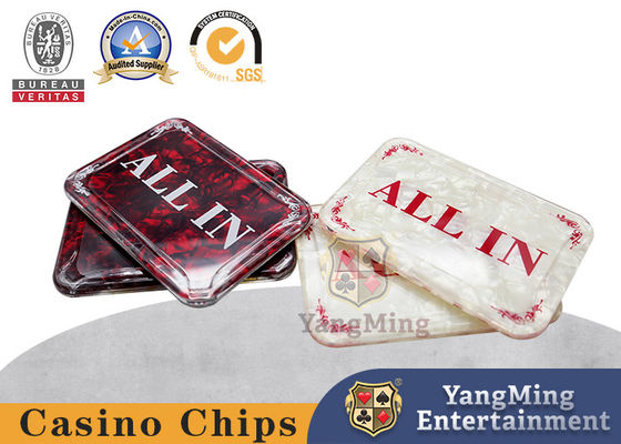 /Nowy akrylowy kwadrat /WSZYSTKIE W KARTACH pozycjonowania /Texas Hold'Em