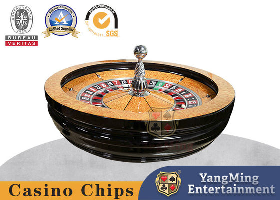 Importowane masywne drewno 82cm ręczne koło kasyna ruletki dla Baccarat Texas Hold'Em Blackjack ruletka