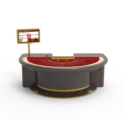 Macau Baccarat Stolik do hazardu Chip Rfid System kasyna Oprogramowanie Indukcja Poker Stolik