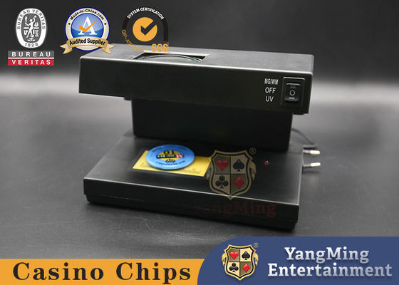 Zwykły klasyczny Money Poker Chip Detector Code Editor Gry hazardowe przy stołach do pokera w kasynie