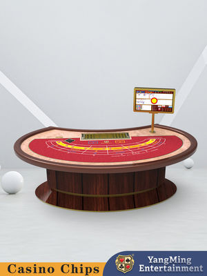 Fabryczny owalny stolik Lucky Six Baccarat