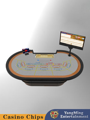 Zastosowany wysokiej klasy inteligentny RFID Casino Chip Sensor Poker Table Baccarat Casino System Poker Gry