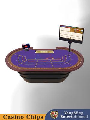Casino Deluxe Chip Sensor Poker Tables Player Layout Dostosowywalne stoły pokerowe