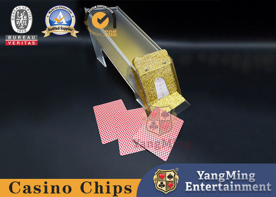 8 Deck Scrub Acrylic Poker Dealer Shoe Kartki do gry Dedykowany Pudełko Dealer Customized Poker Card Holder