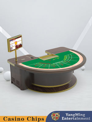 Półkrągły salon Texas Kartów Stolik stołowy Kasyno Specjalna rozrywka Wypoczynek Poker Stolik