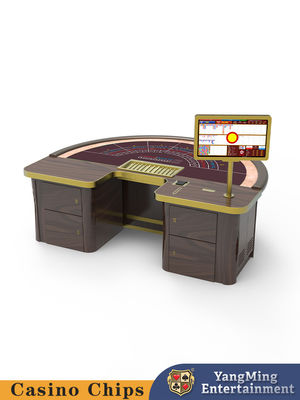 Osobisty projekt Półokrągły Baccarat Kasyno Pokerowy Stolik Karty Grach Szachowy Stolik Producenci Spot Niestandardowy