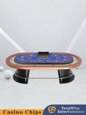 Producent Stok pół okrągły metalowy bar Strażnik Texas Hold'em Pokerowy stół Rozrywka Wypoczynek Kasyno Pokerowy stół