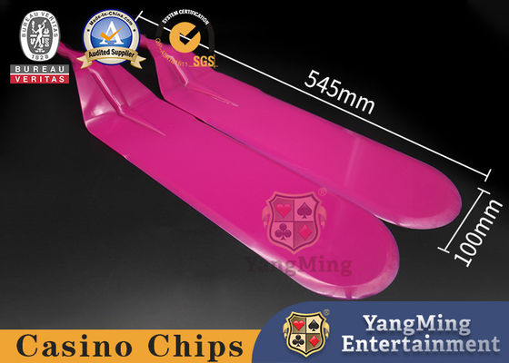 Karty do gier Texas Holdem Małe plastikowe łopaty z PVC do gier stołowych w pokera w kasynie