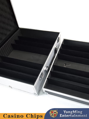 Kasyno ABS Poker Chips Sety Kolorowe Clay Chips Texas Hold'Em Chips Sety + Aluminium Box
