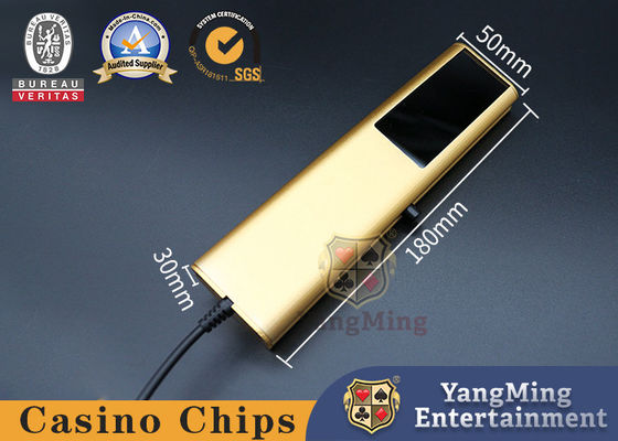 Certyfikowana Fabryka Niestandardowe złoto hazard UV Chips Checker RFID Poker Chips Fioletowe światło Security Core Detector